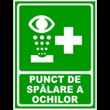 Indicator de securitate pentru punct de spalare a ochilor